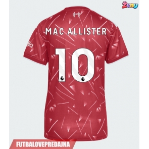 Lacne Ženy Futbalové dres Liverpool Alexis Mac Allister #10 2026-27 Krátky Rukáv - Domáci
